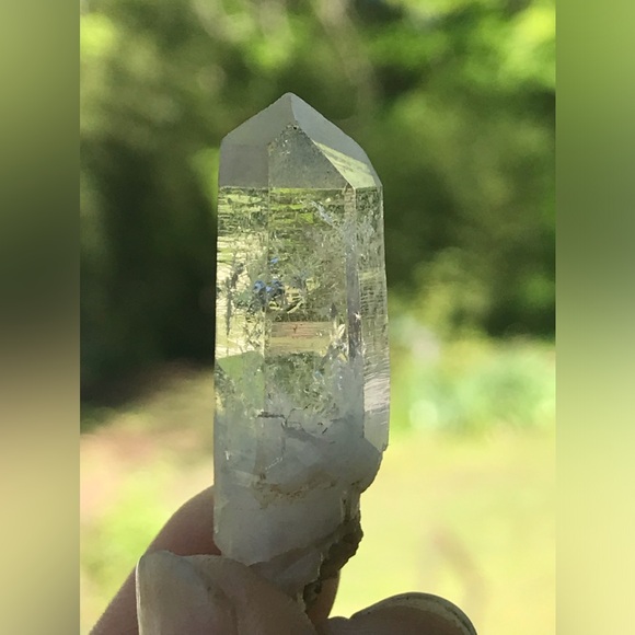 Natural Brandberg Clear Quartz on Matrix BR-032 - Picture 3 of 17